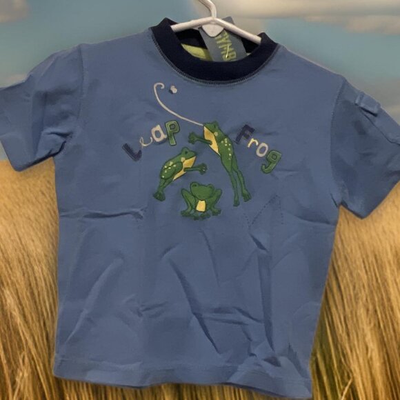 Gymboree Other - Gymboree NWT Frog Pond Knit Pocket Sleeve T Shirt Top 12- 18 mos